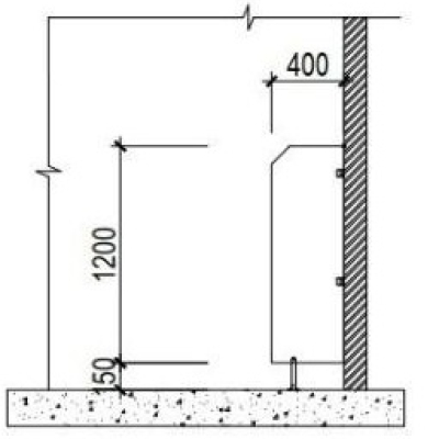 Vách ngăn bồn tiểu nam 02