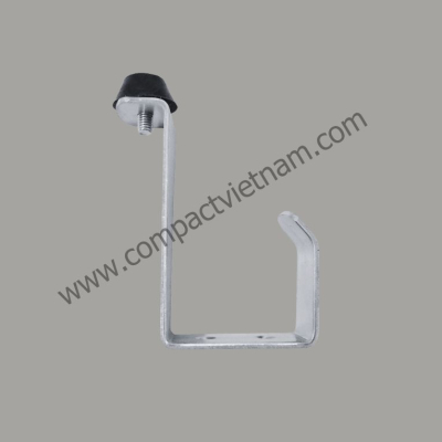 Móc treo vách ngăn nhà vệ sinh inox 304