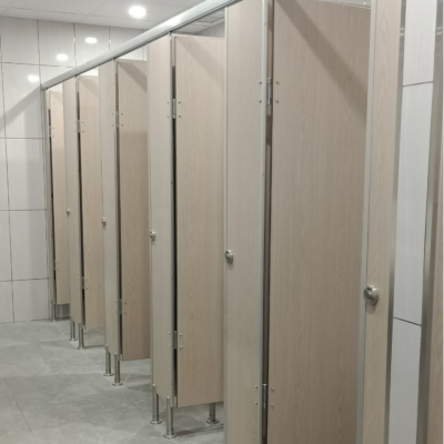 Thi công vách ngăn vệ sinh compact giá rẻ (Compact CDF, HDF, MDF, MFC)